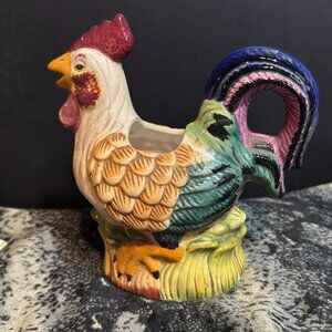 Rooster creamer pitcher